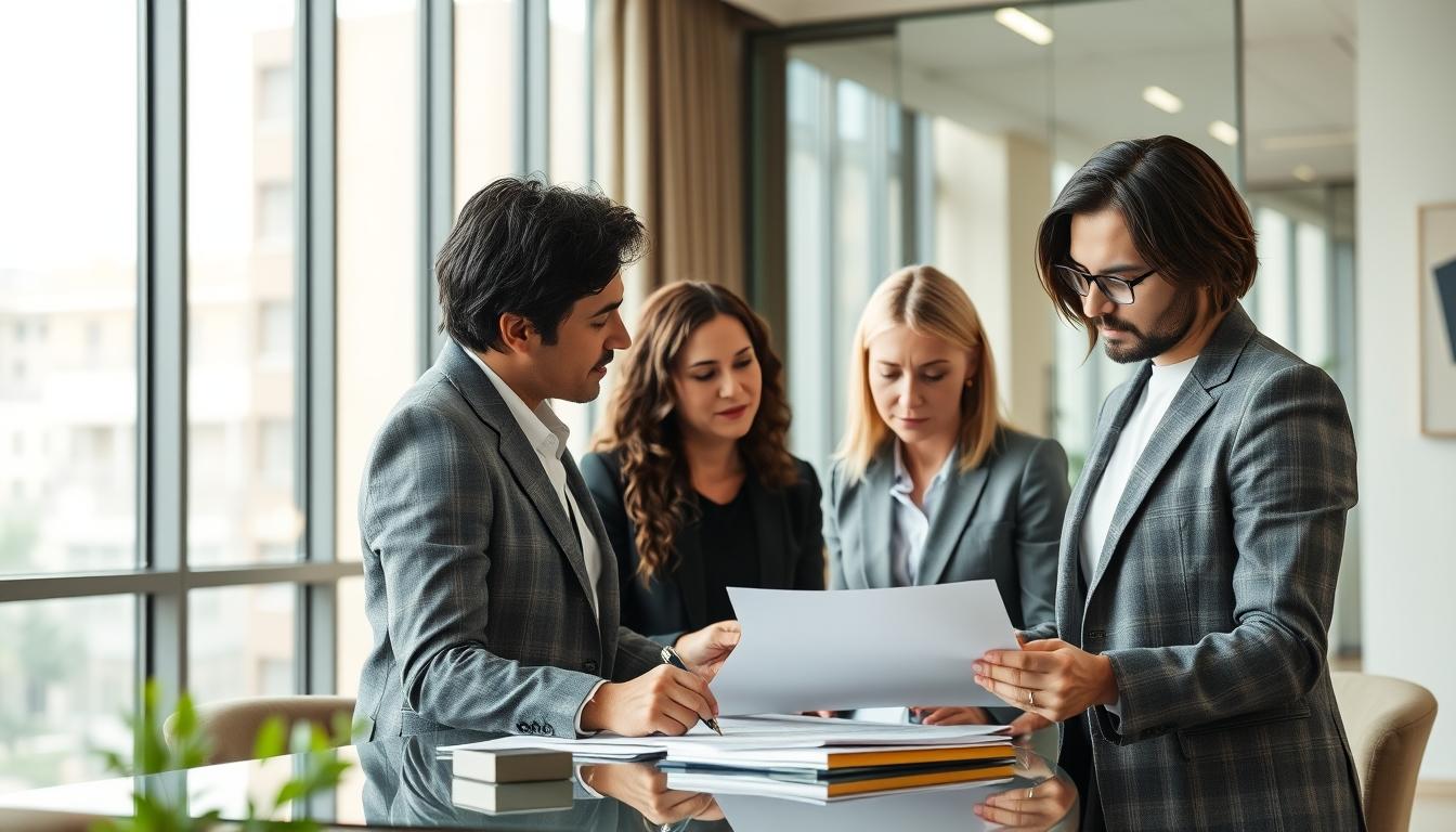 Real estate ownership transfer documents and closing confirmation